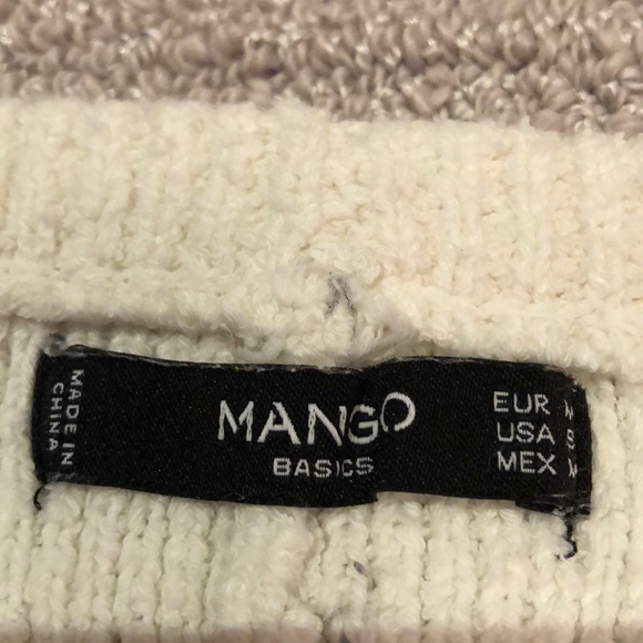 Mango short sleeved sweater with lace-up back! - Picture 3 of 3